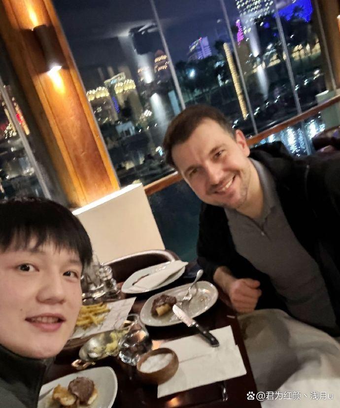 德国乒乓球队鏖战奥地利乒乓球队，波尔爆发神勇