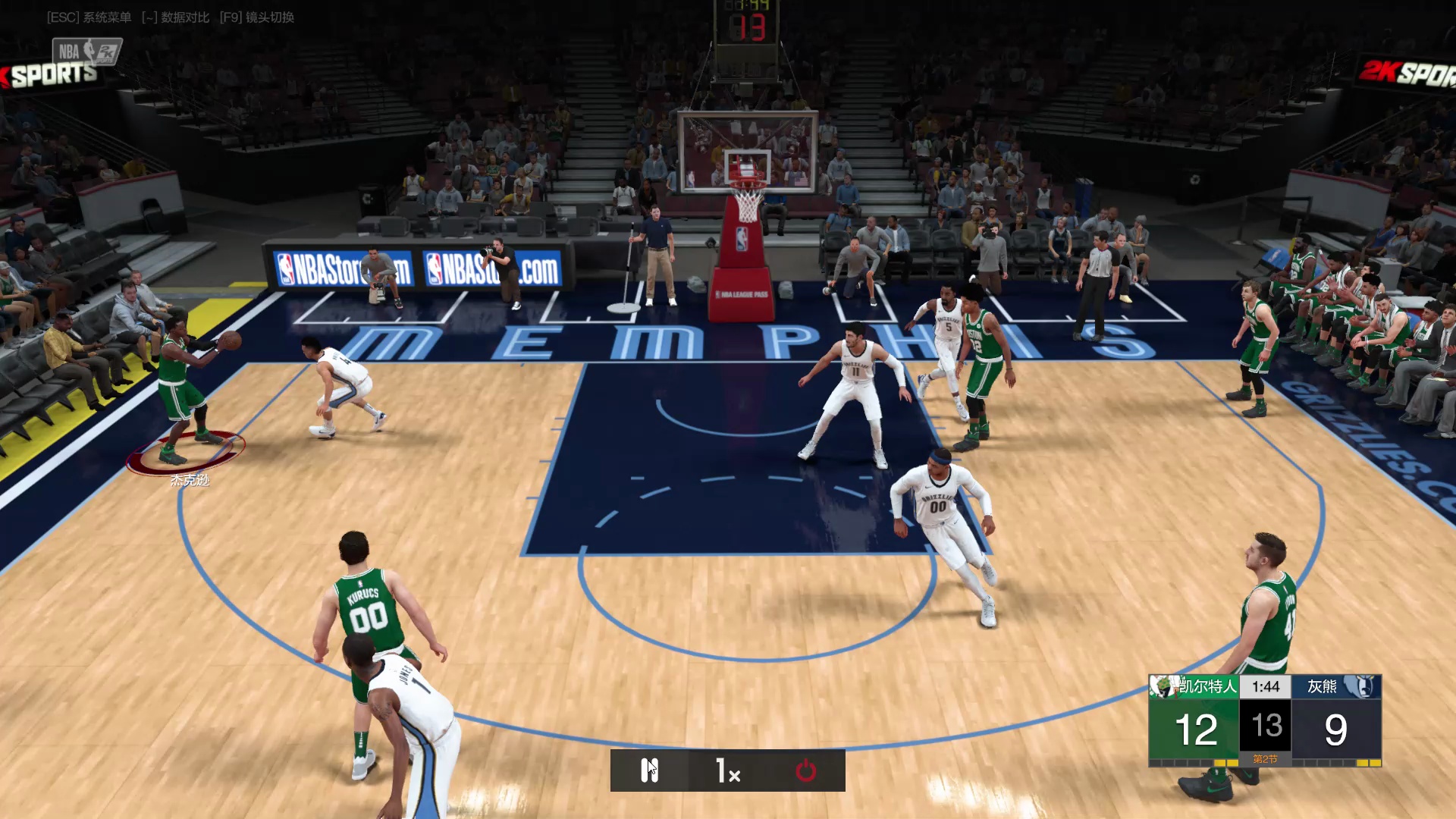 球星爆发！NBA2K赛场再现神级操作