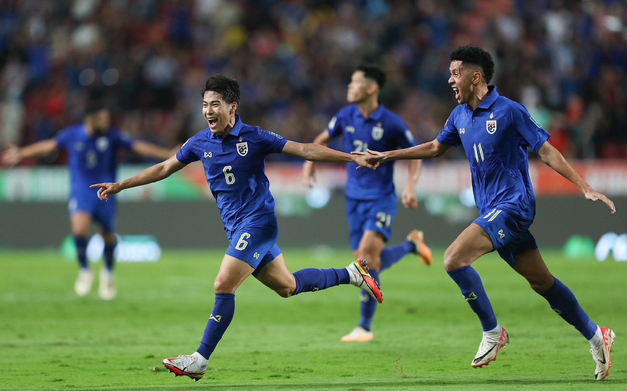 泰国队逆转韩国队，辛杜刷新纪录