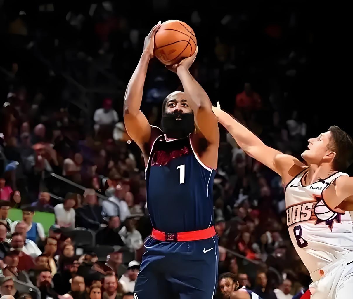 火箭轻取勇士，哈登点燃赛场