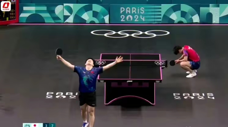 法国队绝杀德国队，张本智和刷新纪录