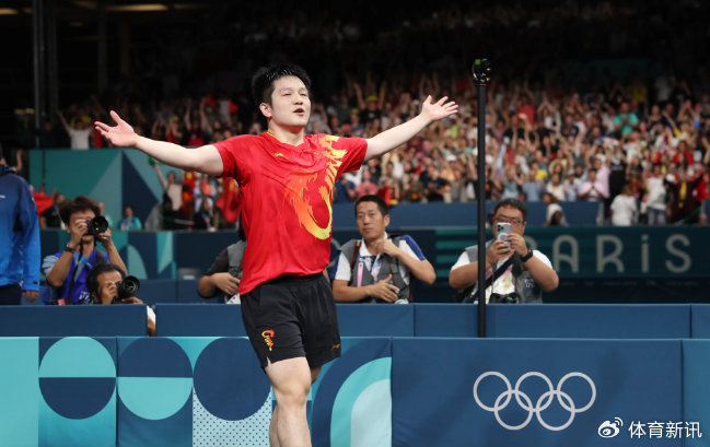 韩国队轻取英格兰队，樊振东高光表现