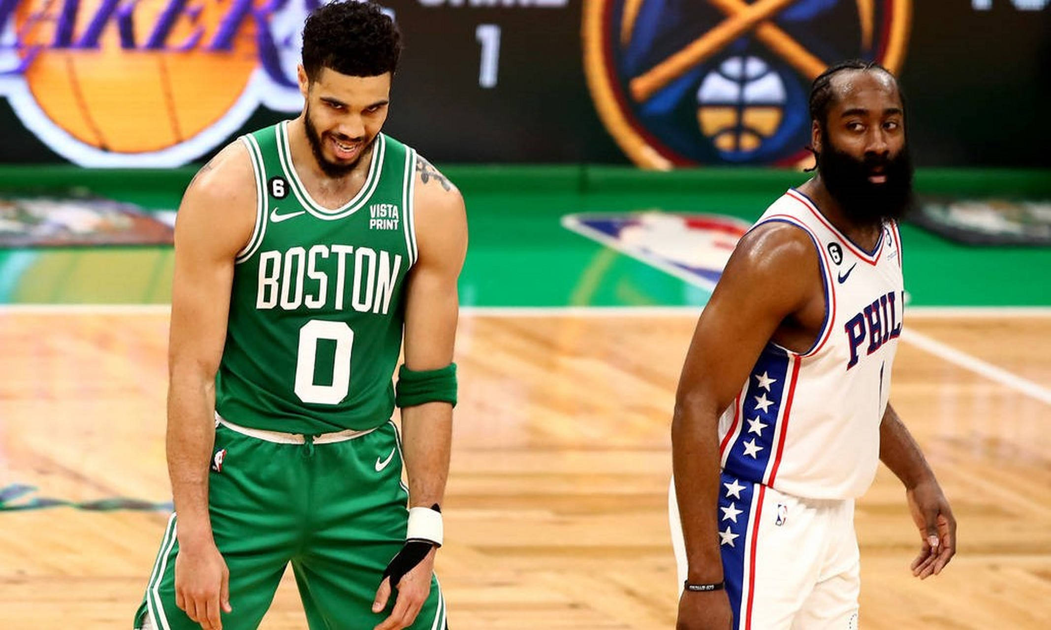 天津队力克快船，塔图姆统治全场